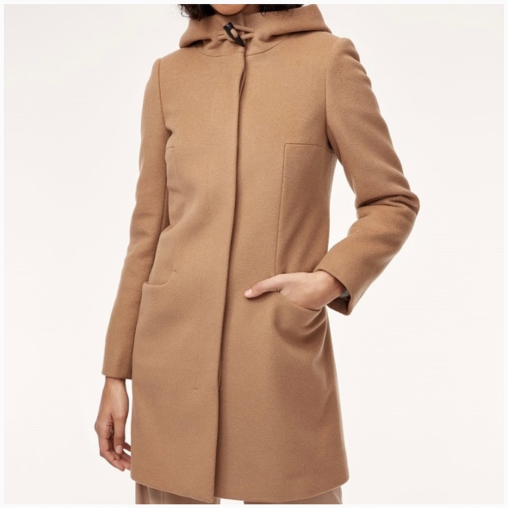 Aritzia Babaton Pearce Wool/ Cashmere Camel Coat, XS